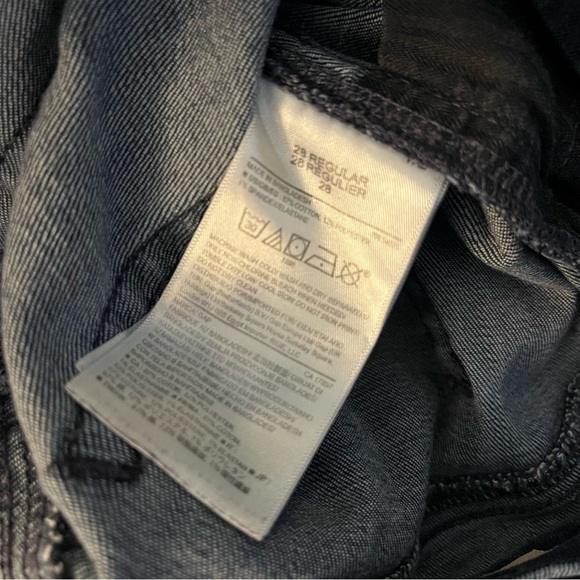 Gap Resolution True Skinny Jeans Dark Wash Indigo 28 Regular - Picture 7 of 8